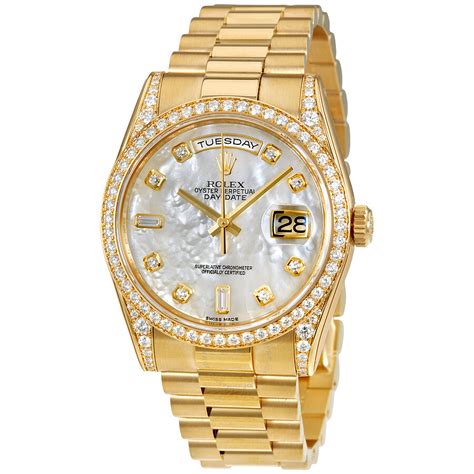 gold rolex oystee|Rolex gold oyster perpetual diamonds.